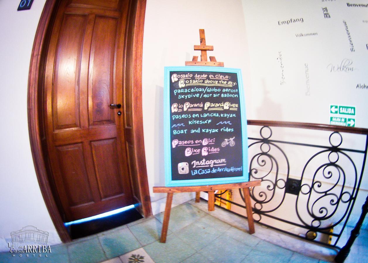 La Casa De Arriba Hostel Rosario Exterior foto